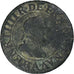 France, Henri IV, Double Tournois, 1604, Paris, Copper, VF(20-25), Gadoury:538