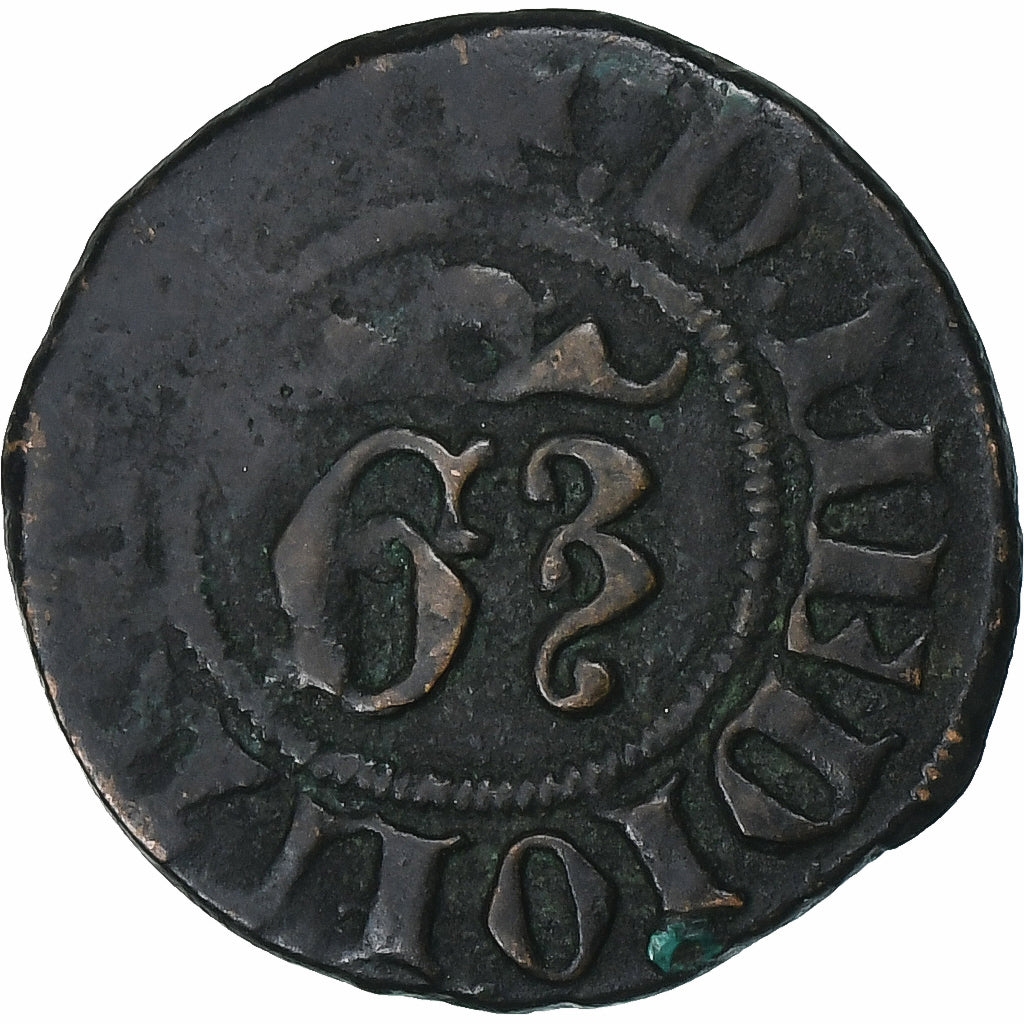Itália, Duchy of Milan, Gian Galeazzo Visconti, Denaro, 1385-1402, Milan