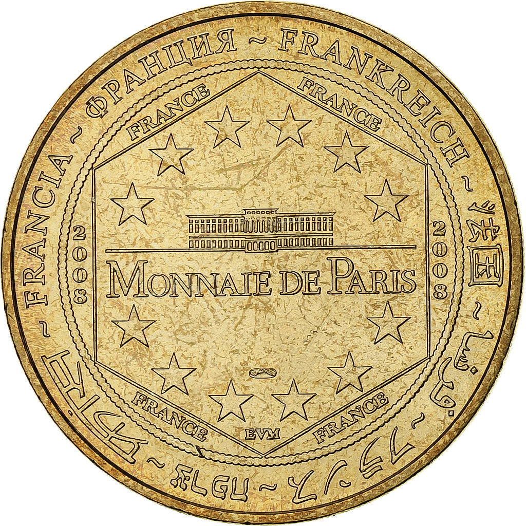Francja, Tourist token, Montagne des singes, 2008, MDP, Nordic gold, MS(60-62)