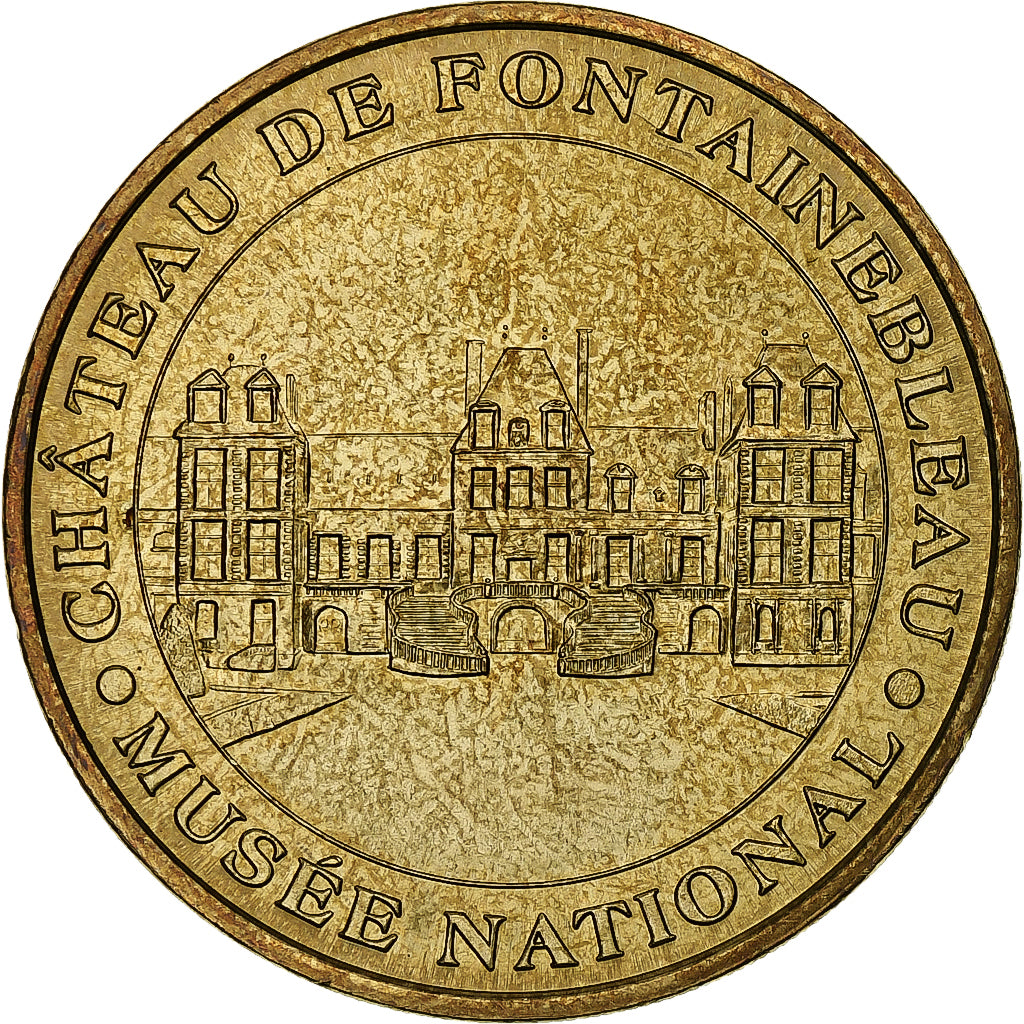 Francja, Tourist token, Chateau de fontainebleau, 2005, MDP, Nordic gold