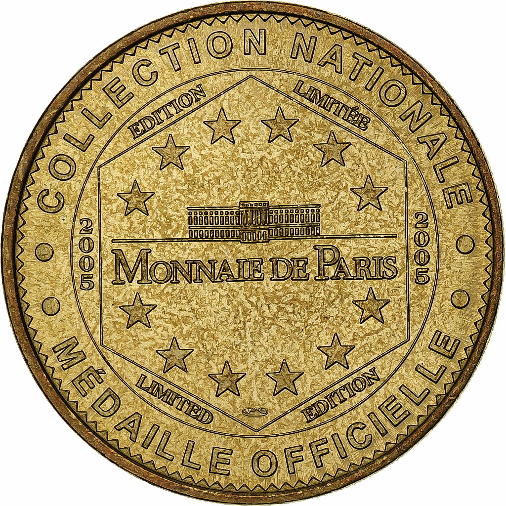 Francja, Tourist token, Chateau de fontainebleau, 2005, MDP, Nordic gold