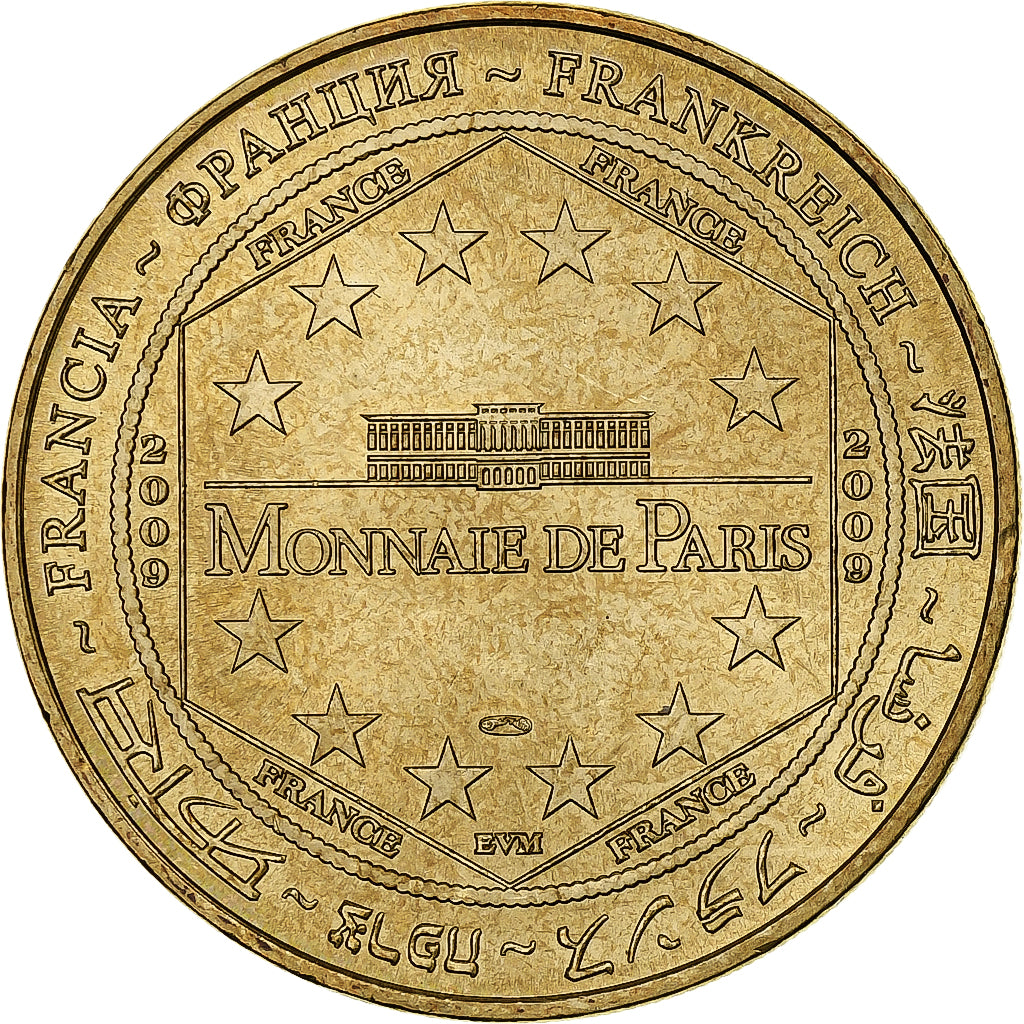 Francja, Tourist token, Le pont du diable, 2009, MDP, Nordic gold, MS(63)