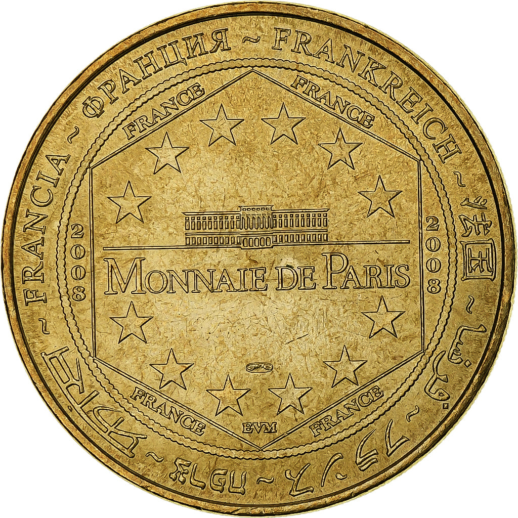 Francja, Tourist token, Maison des mémoires, 2008, MDP, Nordic gold, MS(63)
