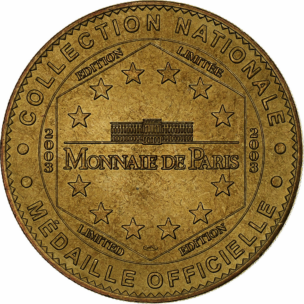 Francja, Tourist token, Abbaye de Hautecombe, 2003, MDP, Nordic gold, MS(60-62)
