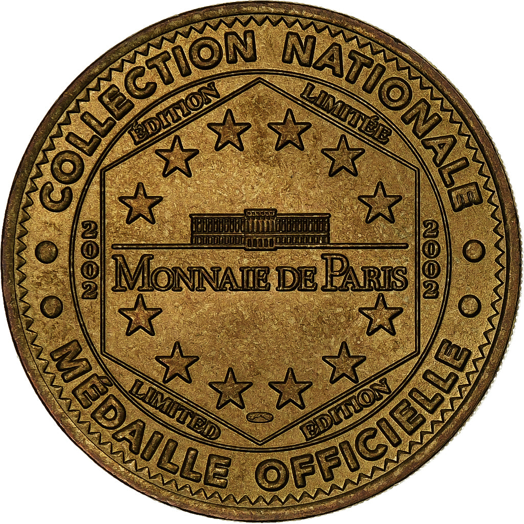 France, Tourist token, Château de Breteuil, 2002, MDP, Nordic gold, MS(63)