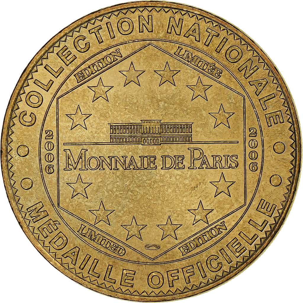 France, Tourist token, Cité du train, Mulhouse, 2006, MDP, Nordic gold, MS(63)