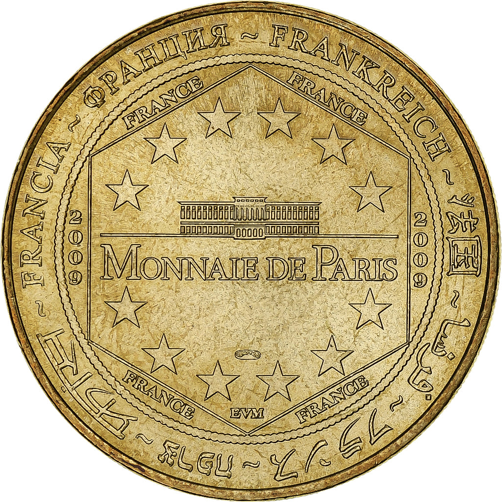 France, Tourist token, Le Havre patrimoine mondial, 2009, MDP, Nordic gold