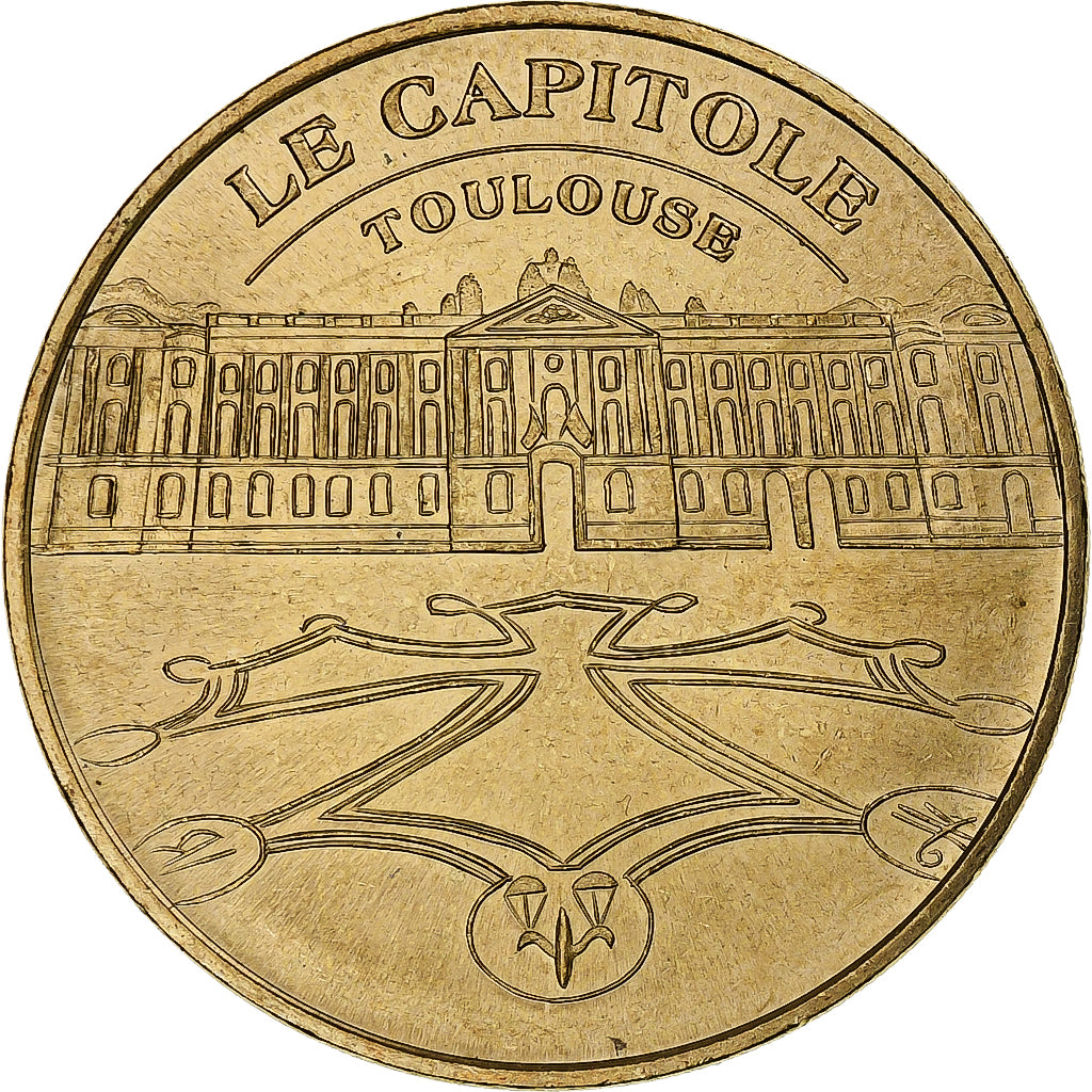 France Tourist token Le Capitole de Toulouse 2006 MDP Nordic gold MS(63 ...