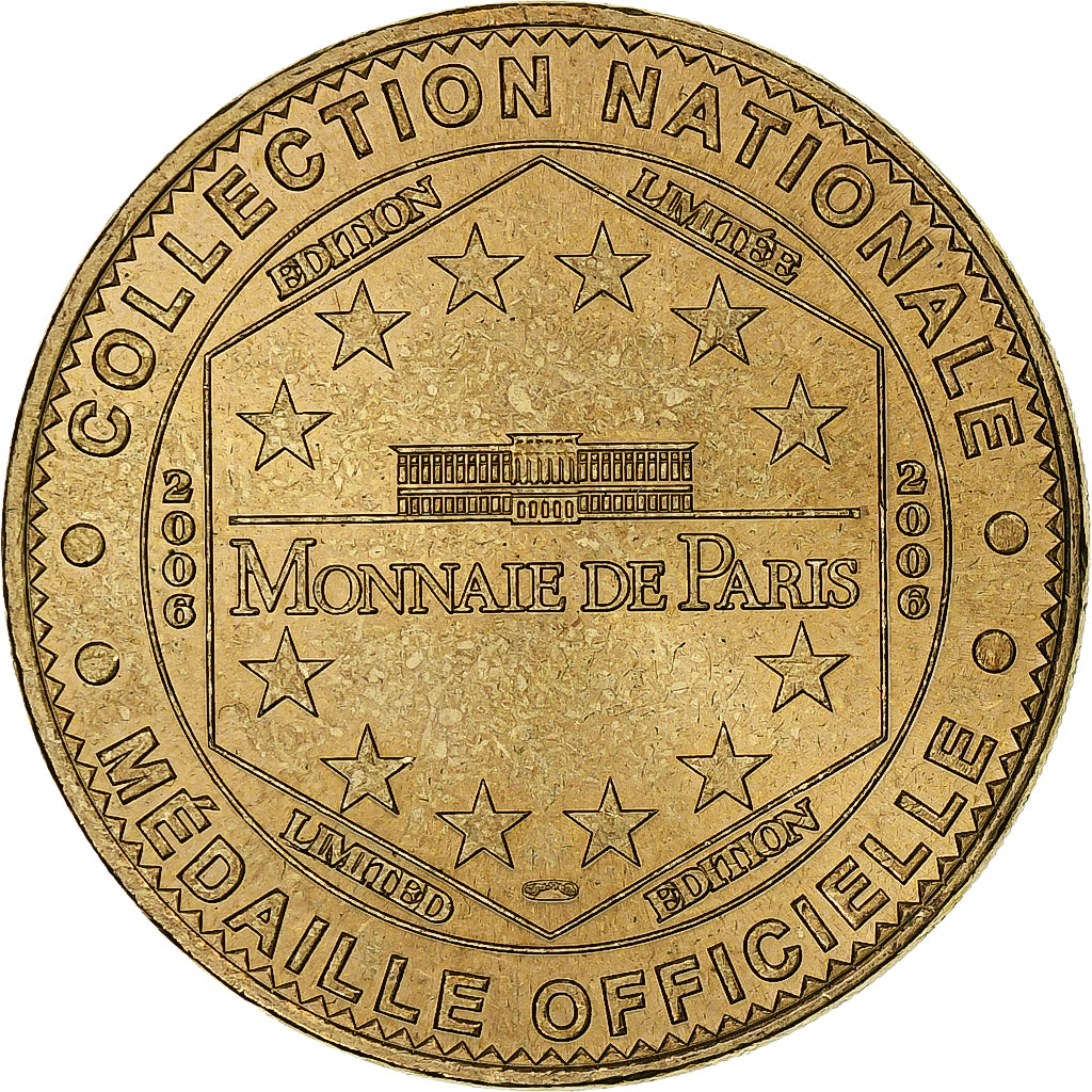 France, Tourist token, Le Capitole de Toulouse, 2006, MDP, Nordic gold, MS(63)