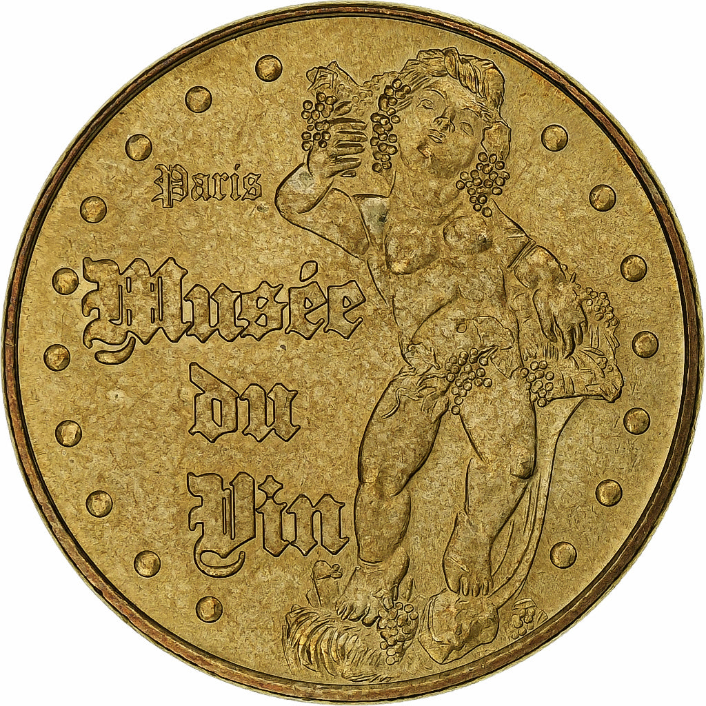 France, Tourist token, Musée du vin, 2007, MDP, Nordic gold, MS(60-62)