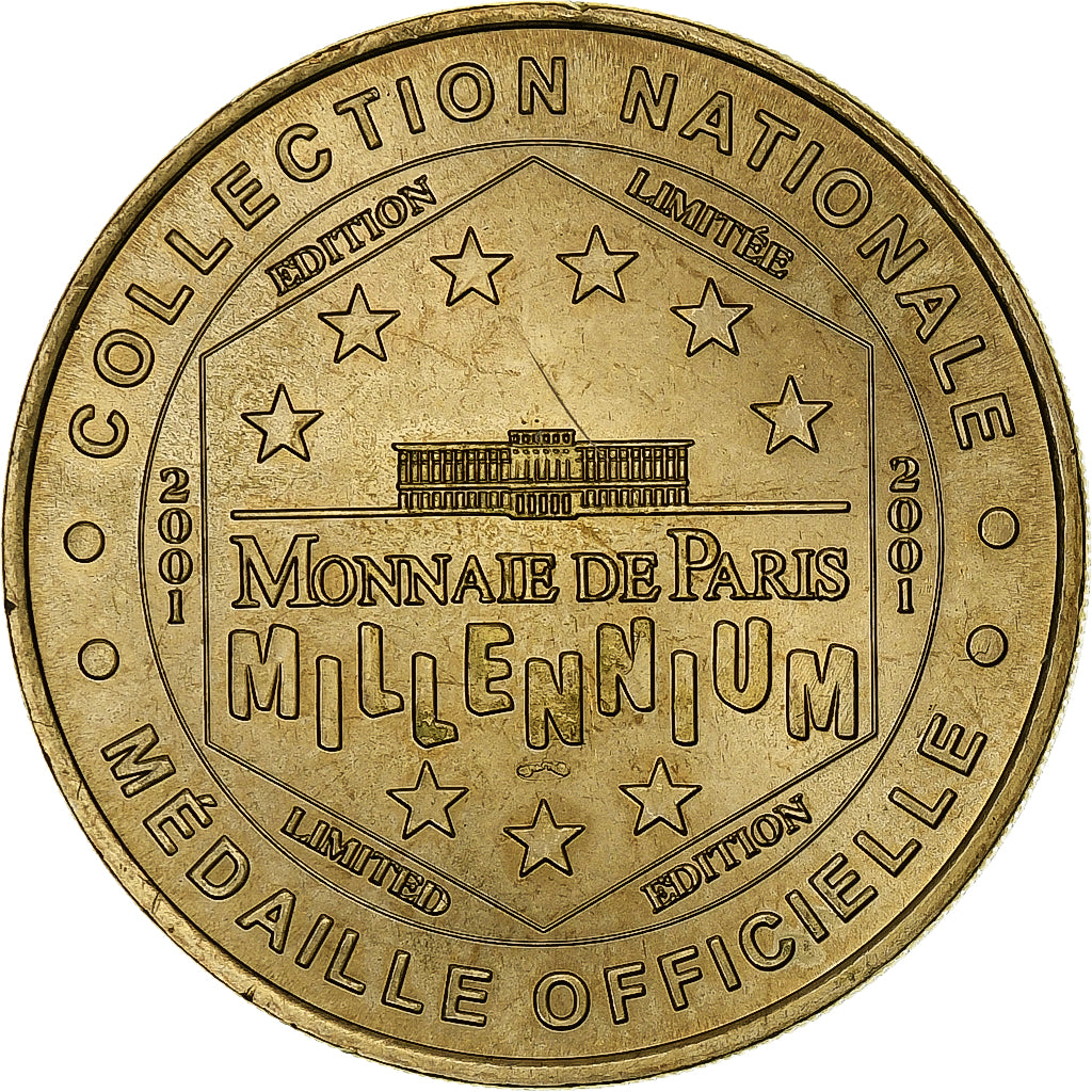 France, Tourist token, Les Jacobins, Mairie de Toulouse, 2001, MDP, Nordic gold