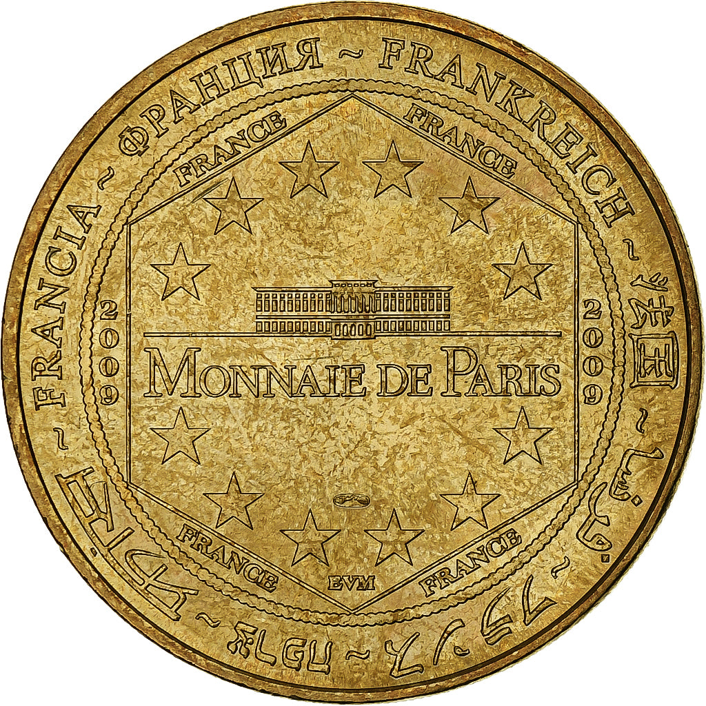 France, Tourist token, Baie de Somme, 2009, MDP, Nordic gold, AU(55-58)