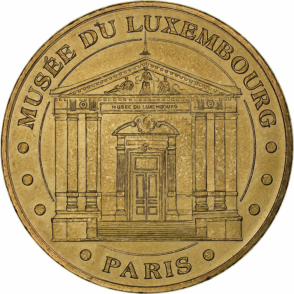 France, Tourist token, Musée du Luxembourg, 2006, MDP, Nordic gold, MS(60-62)