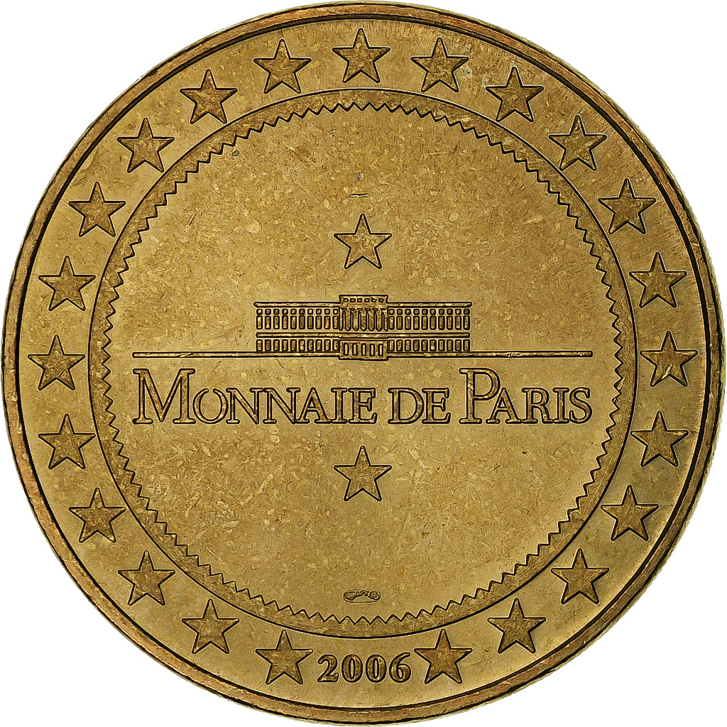 France, Tourist token, Musée du Luxembourg, 2006, MDP, Nordic gold, MS(60-62)