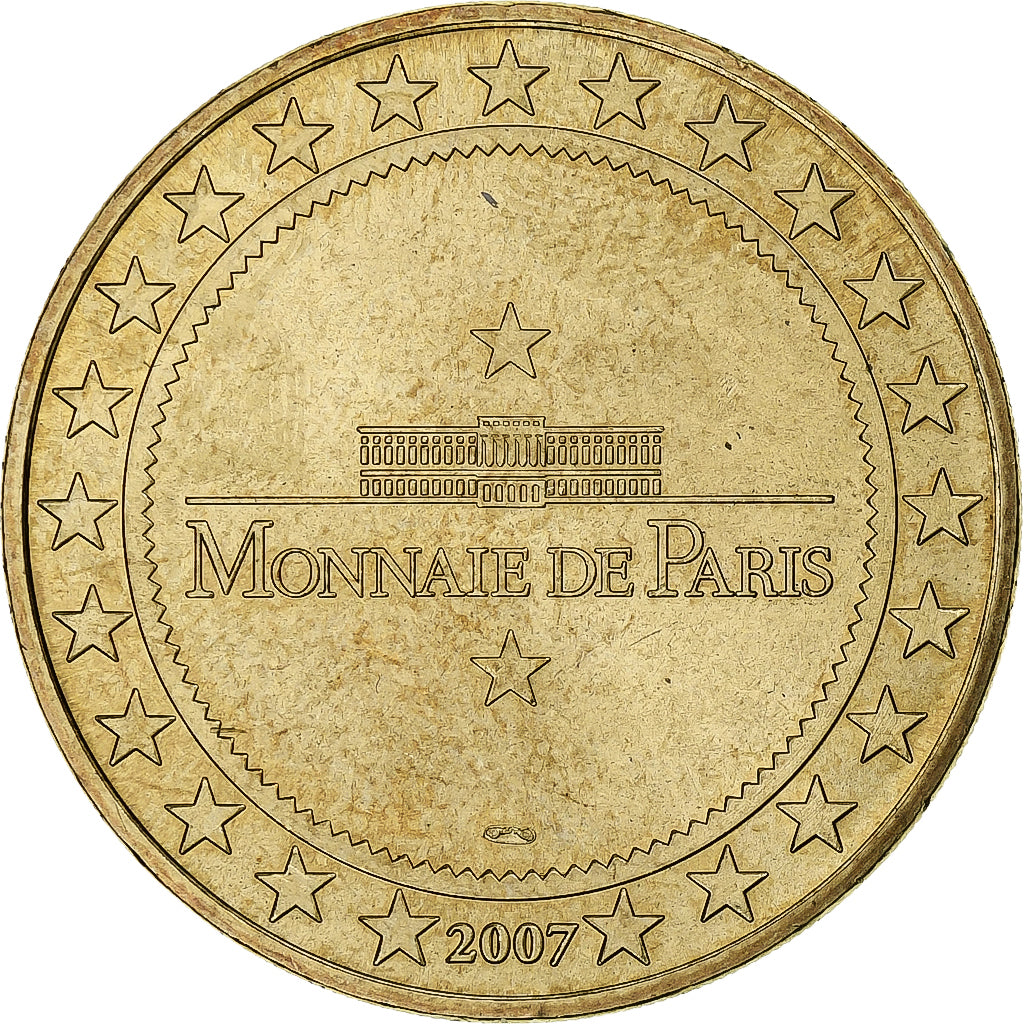 France, Tourist token, Remparts d'Aigues-Mortes, 2007, MDP, Nordic gold