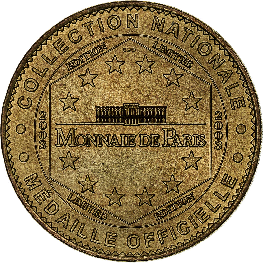 France, Tourist token, Cité de l'espace de Toulouse, 2003, MDP, Nordic gold