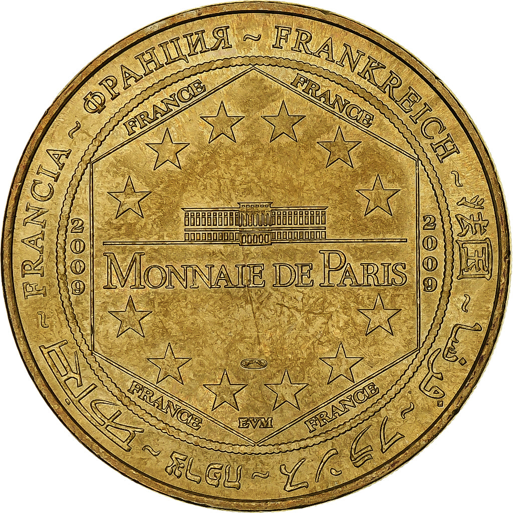 France, Tourist token, Thoiry, 2009, MDP, Nordic gold, MS(60-62)