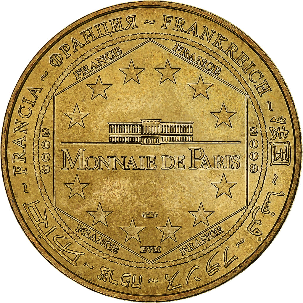 France, Tourist token, Sacré-Cœur, adoration perpétuelle, 2009, MDP, Nordic