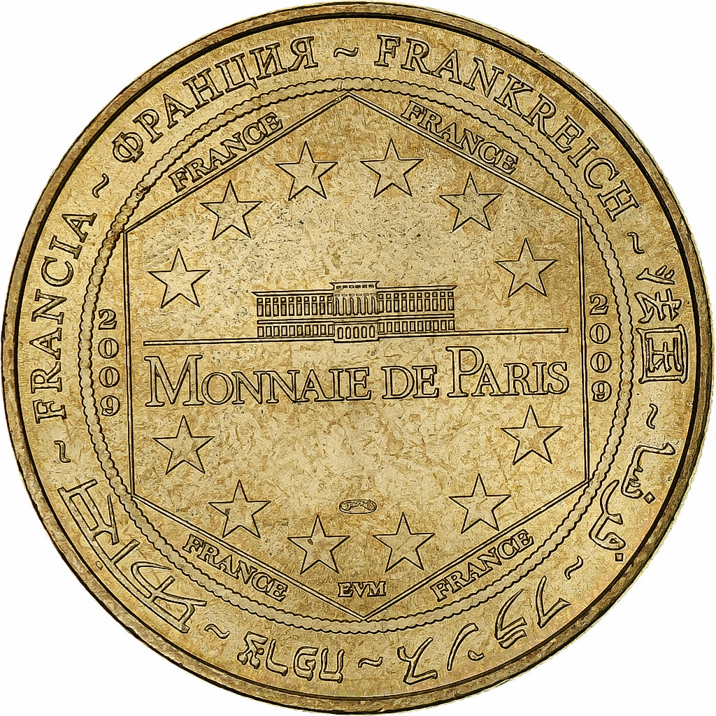 France, Tourist token, Océarium du Croisic, 2009, MDP, Nordic gold, MS(60-62)
