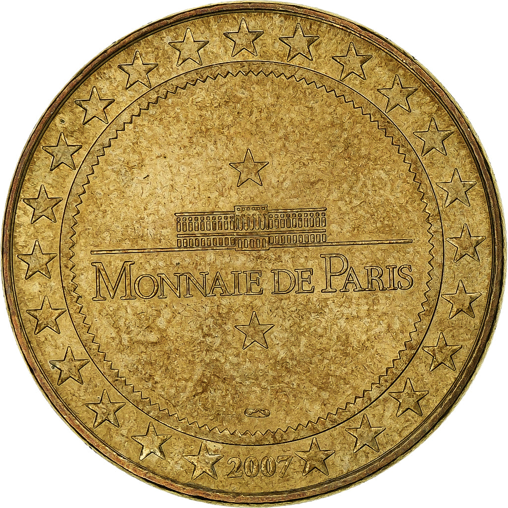 France, Tourist token, Musée du vin, 2007, MDP, Nordic gold, AU(55-58)