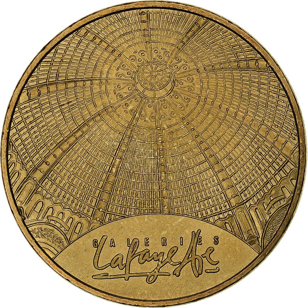 France, Tourist token, Galeries Lafayette, MDP, Nordic gold, AU(55-58)