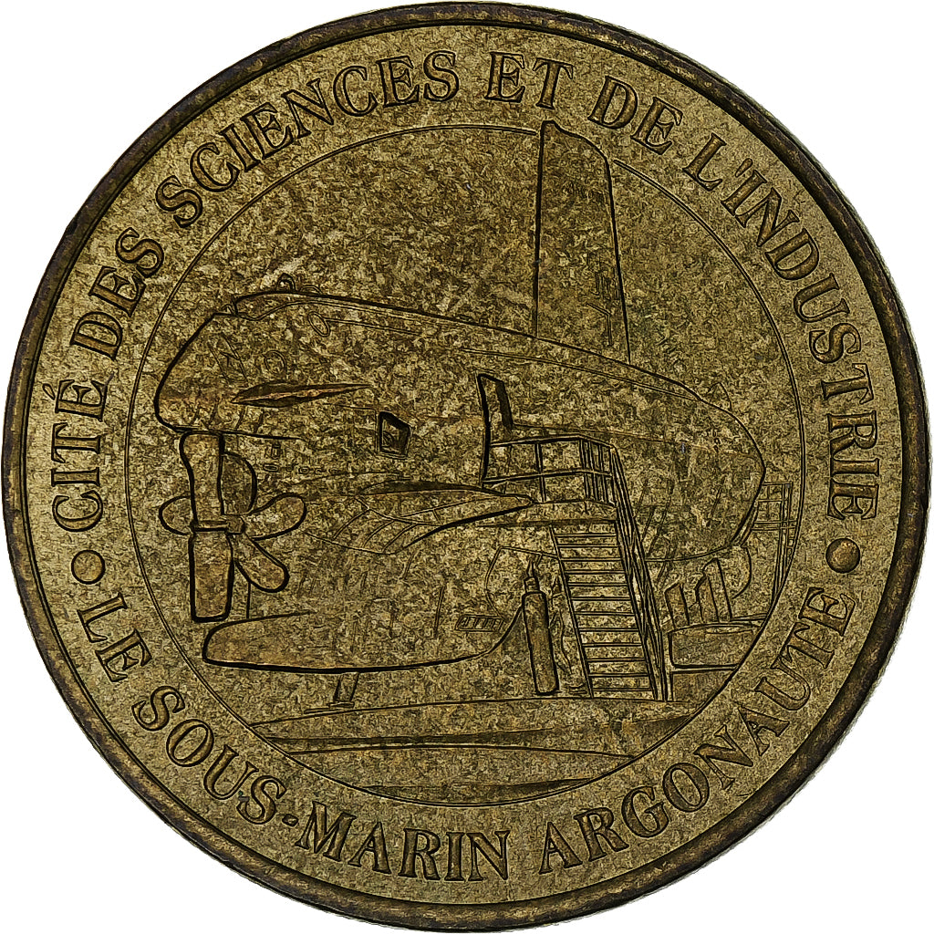 France, Tourist token, CIté des sciences et de l'Industrie, 2002, MDP, Nordic