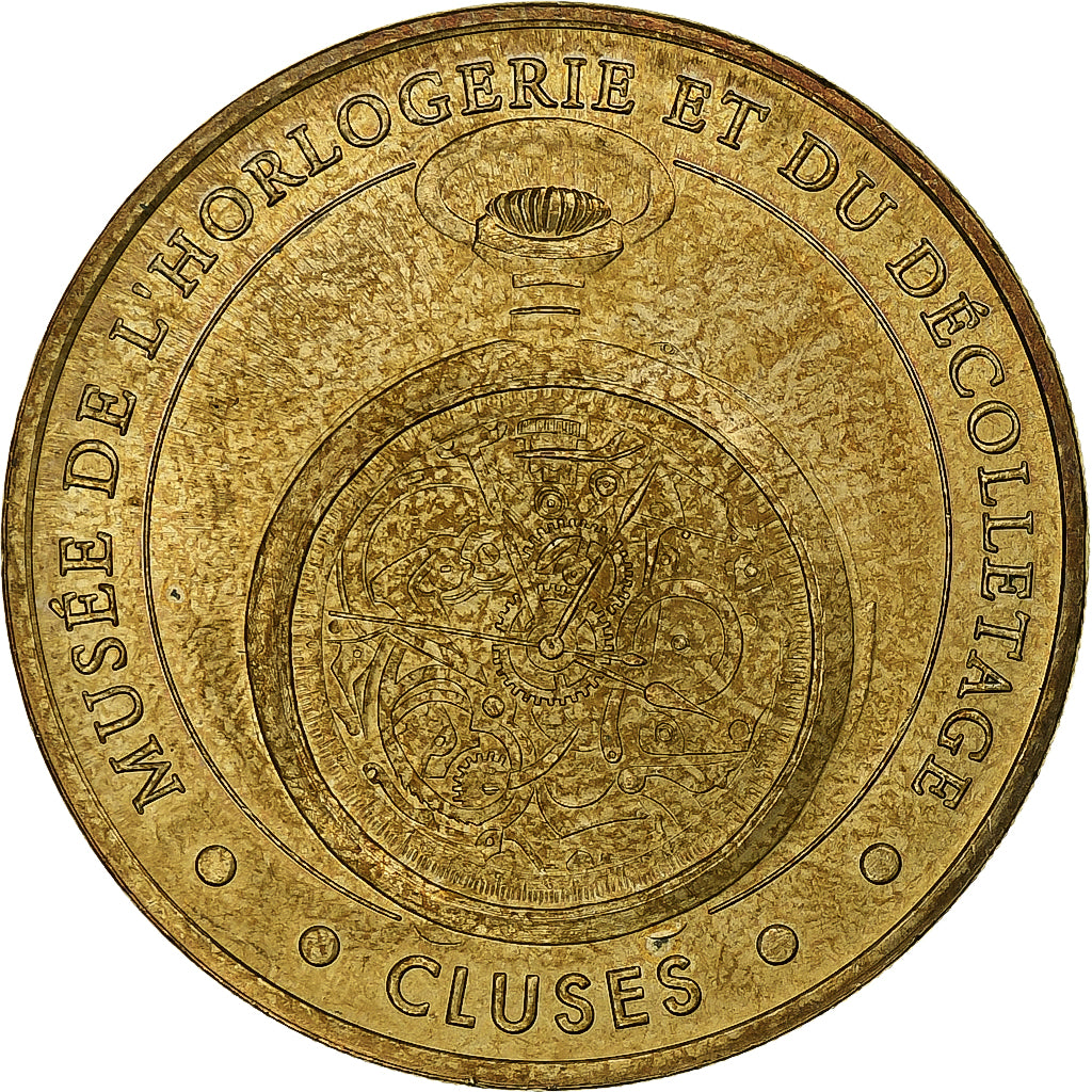France, Tourist token, Musée de l'horlogerie de Cluses, 2005, MDP, Nordic gold