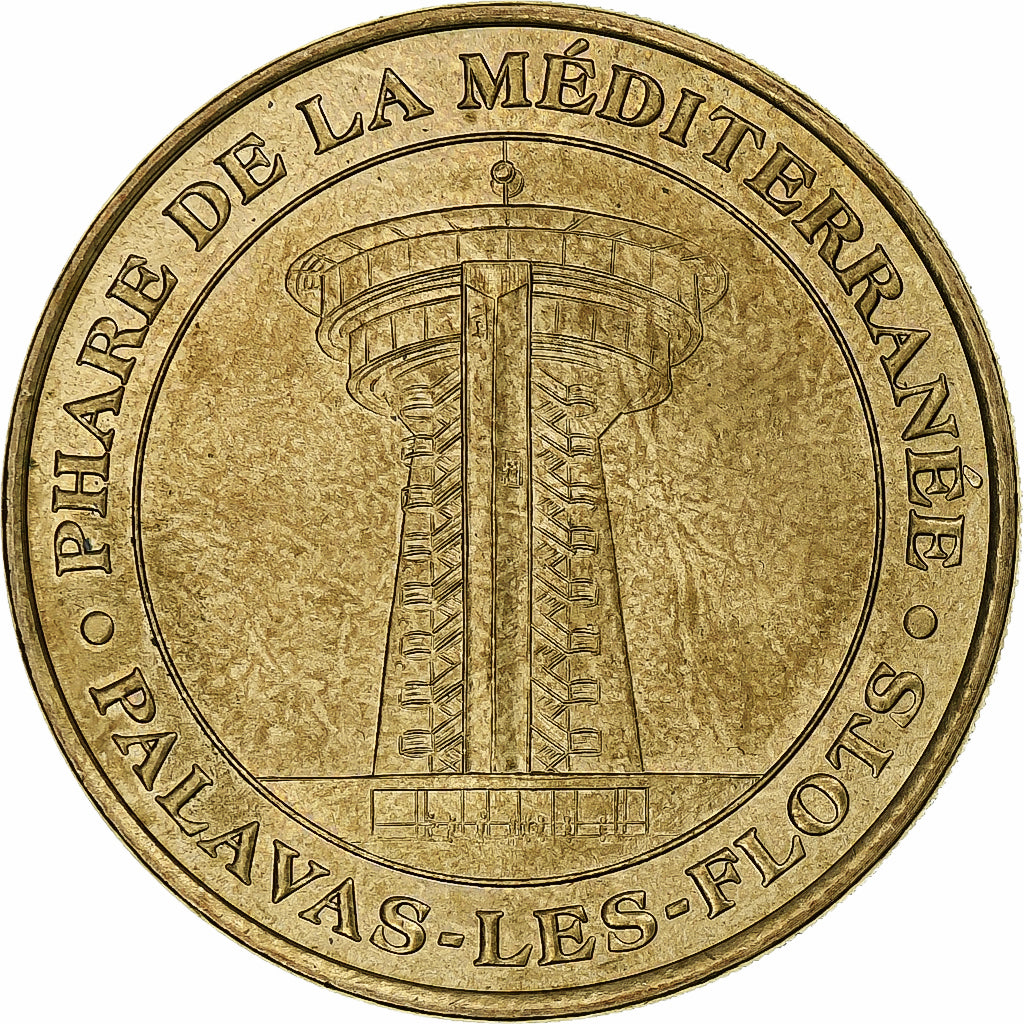 France, Tourist token, Phare de Palavas-les-Flots, 2000, MDP, Nordic gold