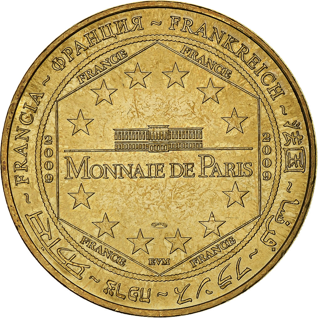 France, Tourist token, Le Mans, 2009, MDP, Nordic gold, MS(60-62)