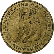 França, Tourist token, Montagne des singes, 2003, MDP, Nordic gold, AU(55-58)