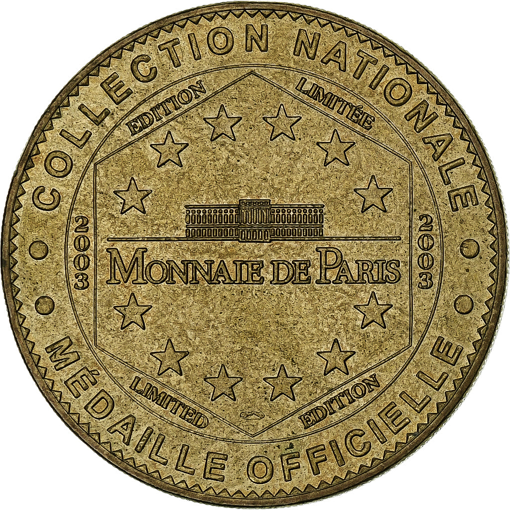 França, Tourist token, Montagne des singes, 2003, MDP, Nordic gold, AU(55-58)