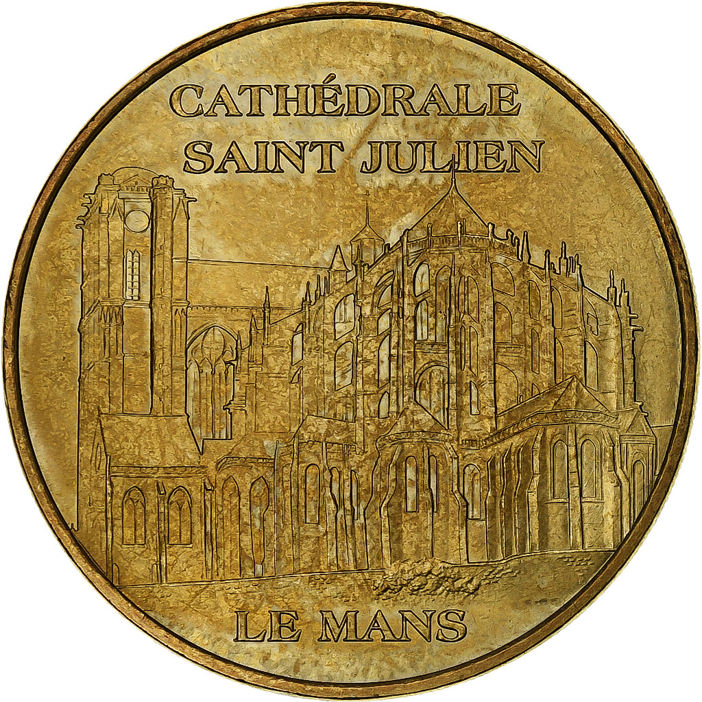 Frankrijk, Tourist token, Cathédrale Saint-Julien du Mans, 2009, MDP, Nordic