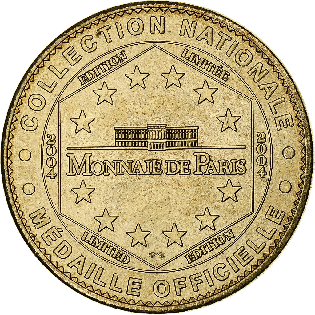 France, Tourist token, Basilique Saint-Gilles, Gard, 2004, MDP, Nordic gold