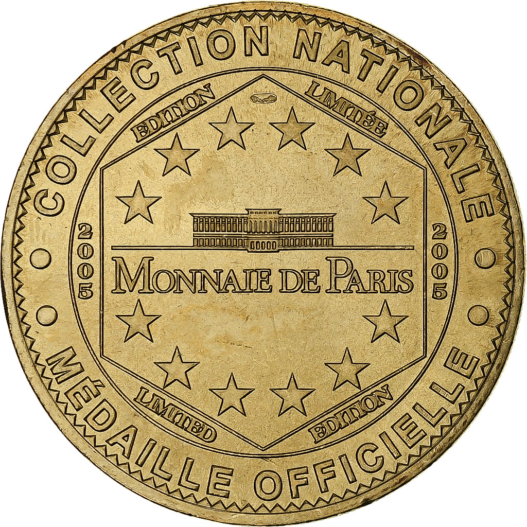 France, Tourist token, La Dune du Pyla, 2005, MDP, Nordic gold, MS(63)