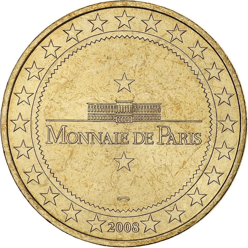 Francia, Tourist token, Congrès des sapeurs-pompiers, 2008, MDP, Nordic gold