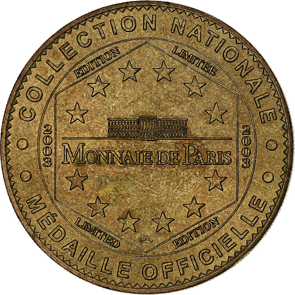 France, Tourist token, Cité de l'espace de Toulouse, 2003, MDP, Nordic gold