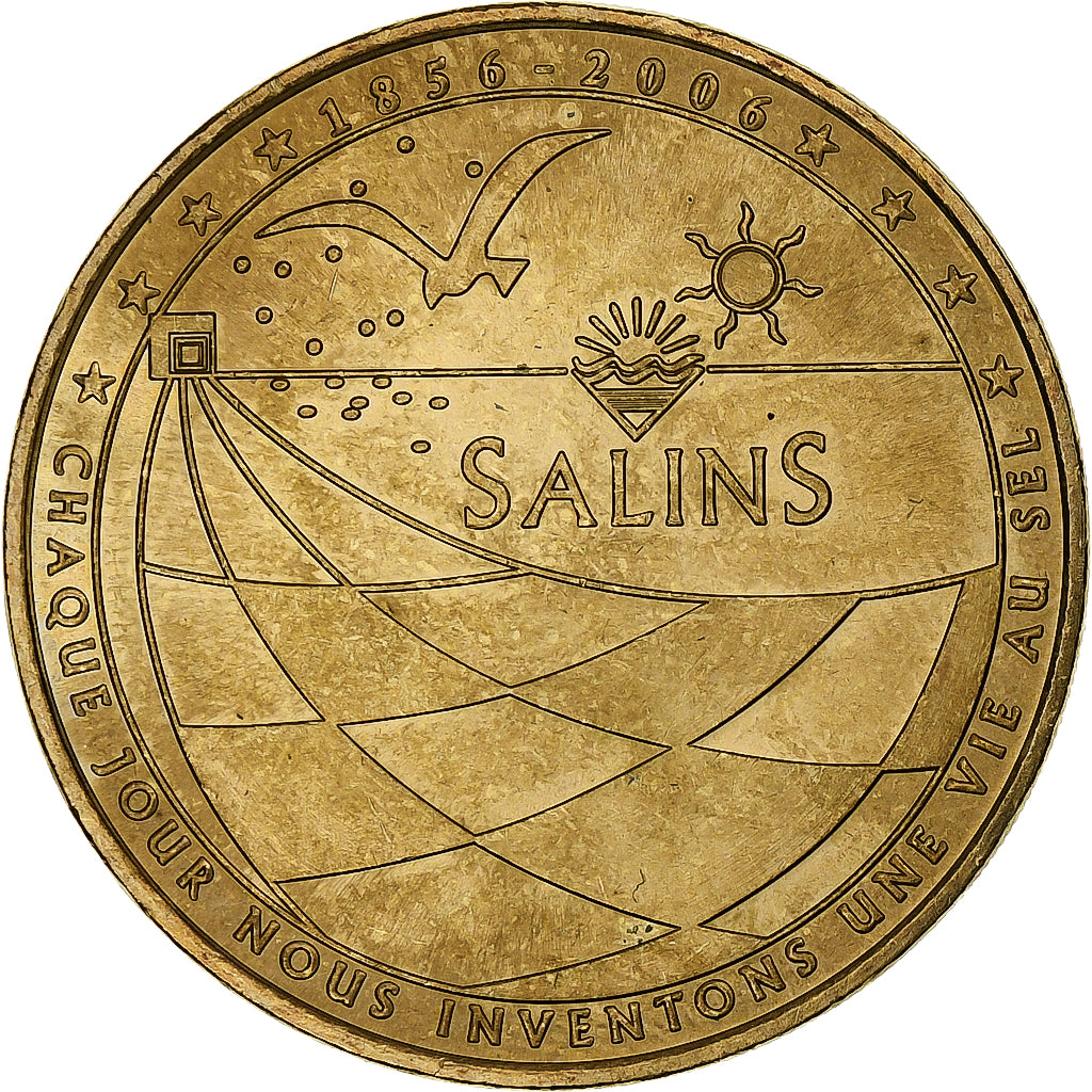 Francia, Tourist token, Salins, 2006, MDP, Nordic gold, EBC