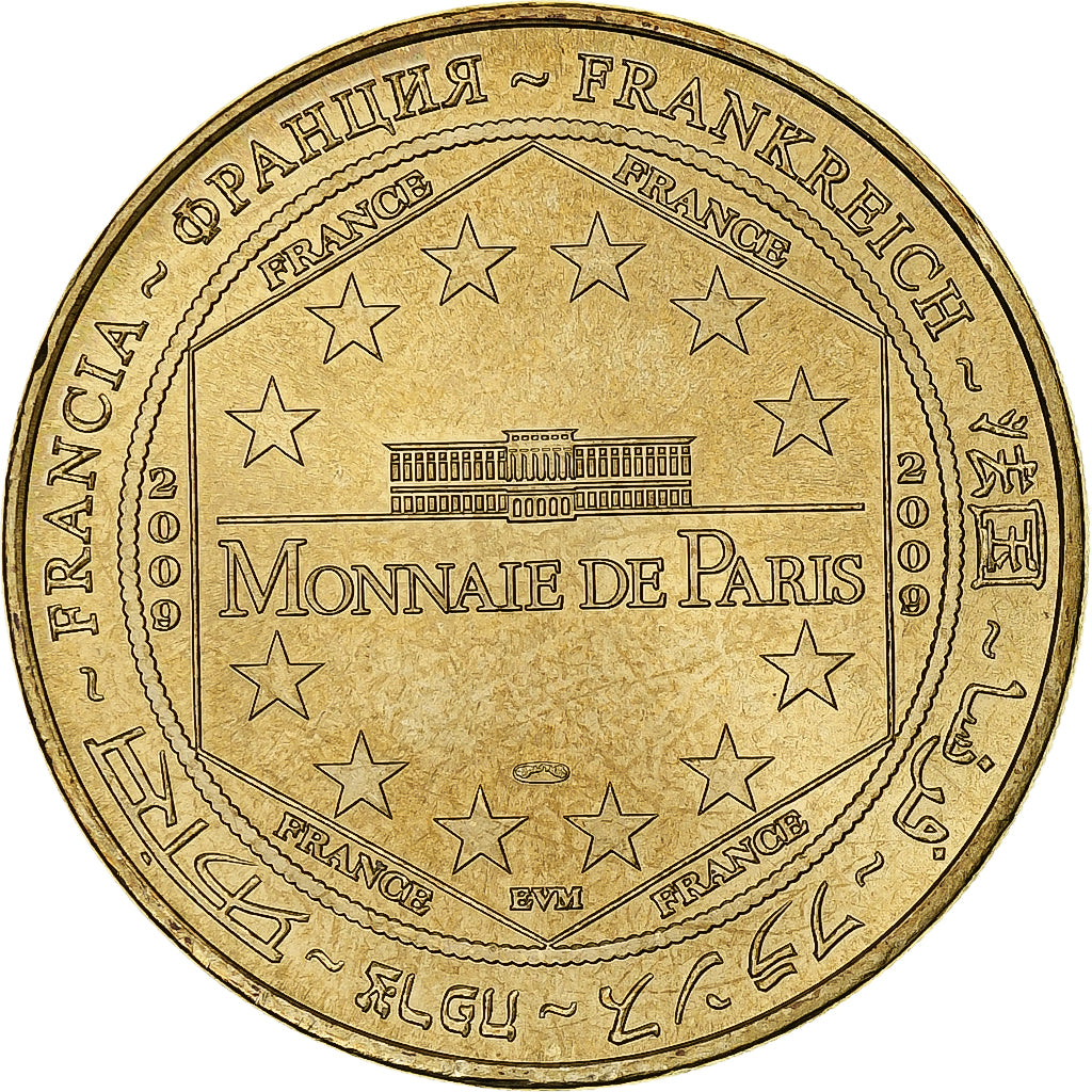 France, Tourist token, Grotte des Demoiselles, 2009, MDP, Nordic gold, MS(63)