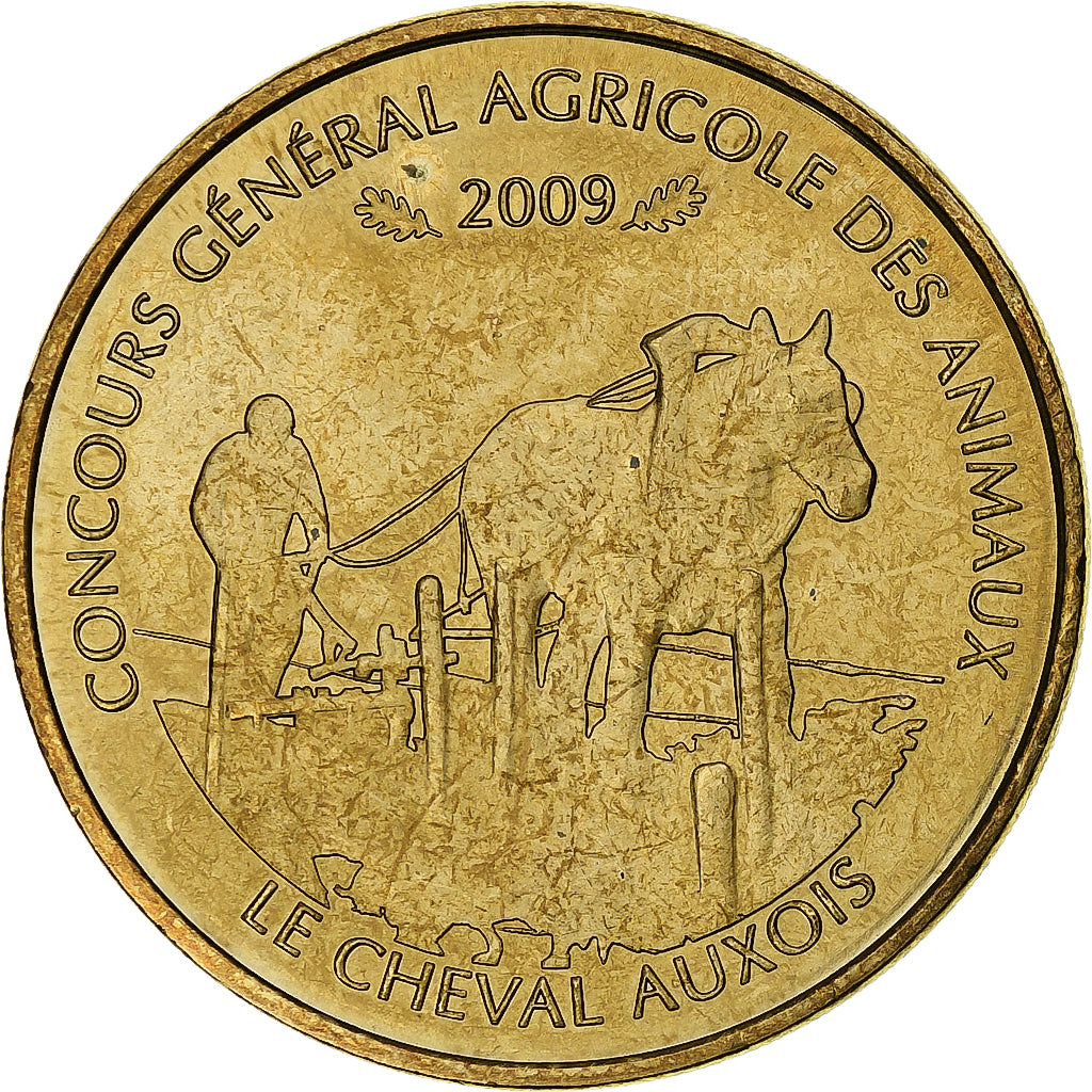 France, Tourist token, Concours Général agricole, 2009, MDP, Nordic gold