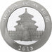 China, 10 Yüan, 1 oz, Panda, Bullion, 2018, Proof, Silver, MS(63), KM:2410