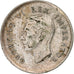 South Africa, George VI, 3 Pence, 1937, Pretoria, Silver, EF(40-45), KM:26