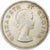 Sudafrica, Elizabeth II, 2 Shillings, 1956, Pretoria, Argento, BB, KM:50