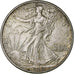 États-Unis, Half Dollar, Walking Liberty, 1942, Philadelphie, Argent, TTB+