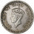 INDIA-BRITS, George VI, 1/2 Rupee, 1945, Bombay, Zilver, PR, KM:552