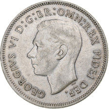 Australia, George VI, Florin, Federation, 1951, Melbourne, Argento, SPL-, KM:47