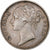 India-British, Victoria, Rupee, 1840, Silver, AU(50-53), KM:458