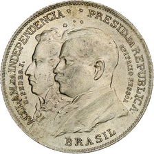 Brazil, 2000 Reis, Independence Centennial, 1922, Rio de Janeiro, Silver
