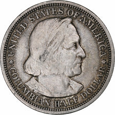 United States, Half Dollar, Columbian Exposition, 1893, Philadelphia, Silver