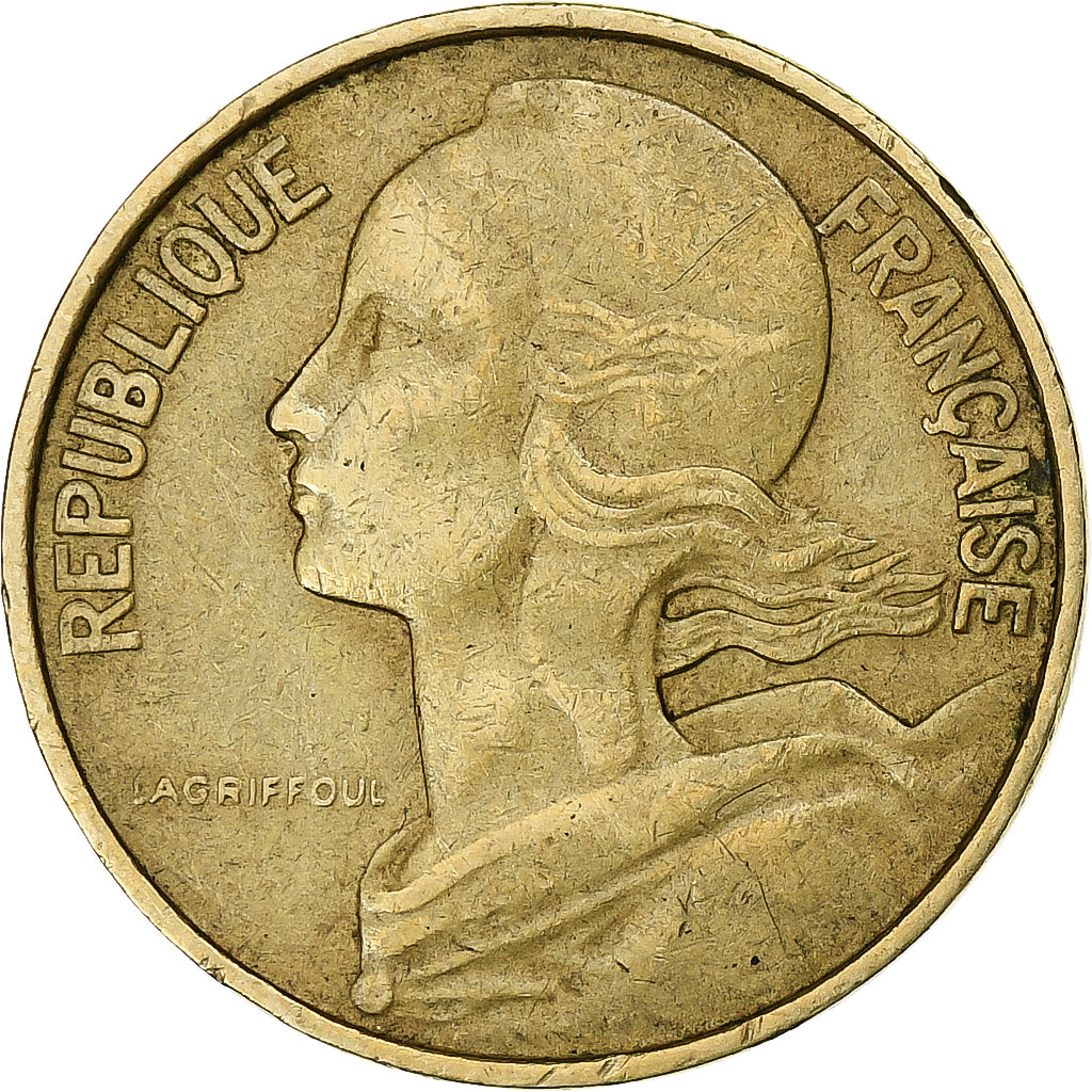 France, 10 Centimes, Marianne, 1963, Paris, Bronze-Aluminium, TTB, Gadoury:293