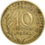 Frankreich, 10 Centimes, Marianne, 1963, Paris, Aluminum-Bronze, SS